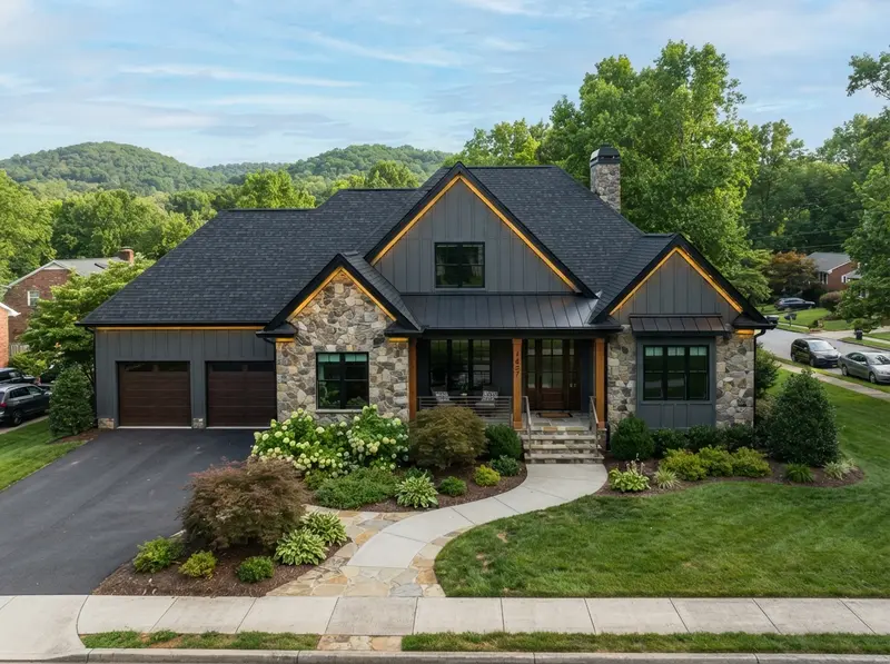 New architectural shingle roof installation New architectural shingle roof installation