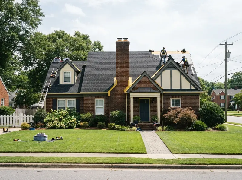 Professional residential roof installation Professional residential roof installation